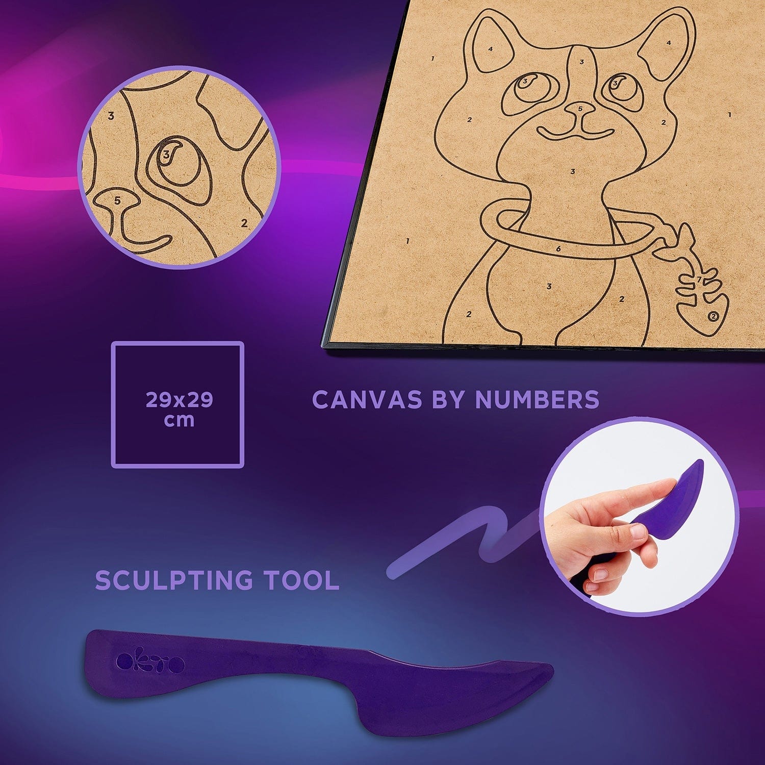 Sensory Art Cat - Image 5