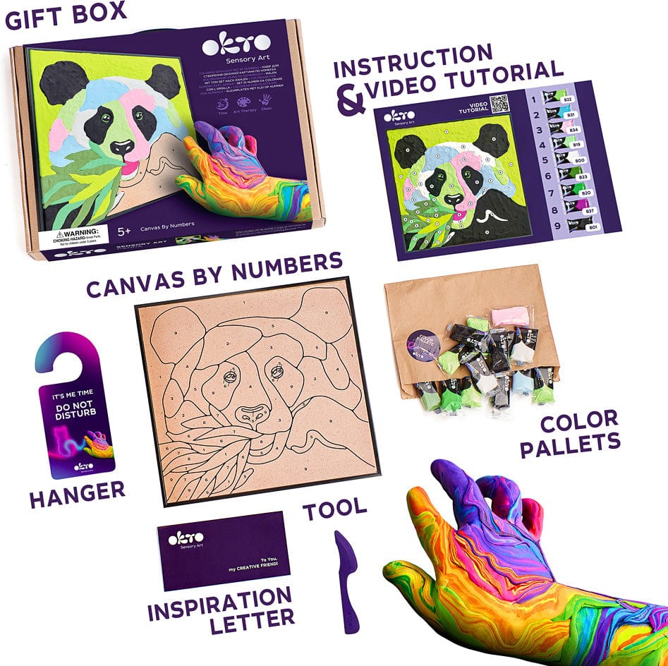 Sensory Art Panda - Image 4