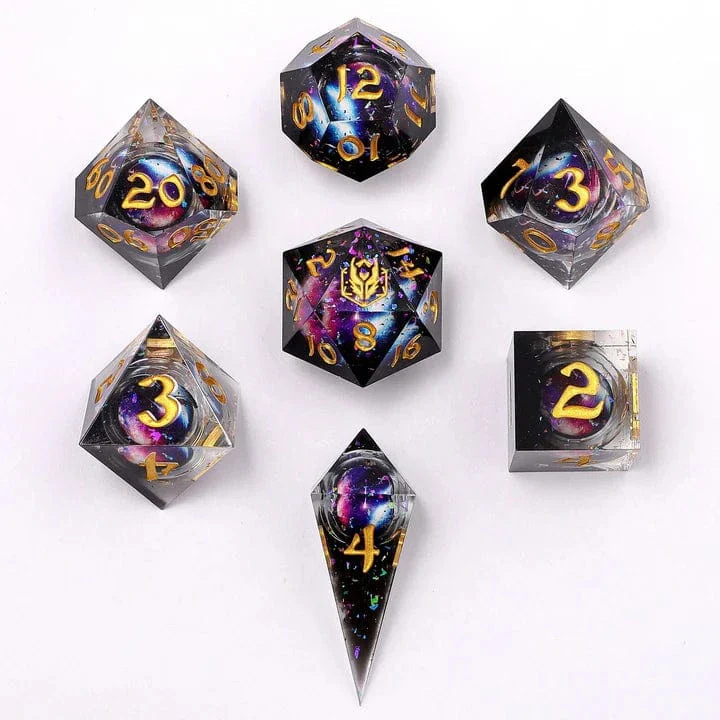 Sharp Edge Liquid Core Dice Mystic Orb