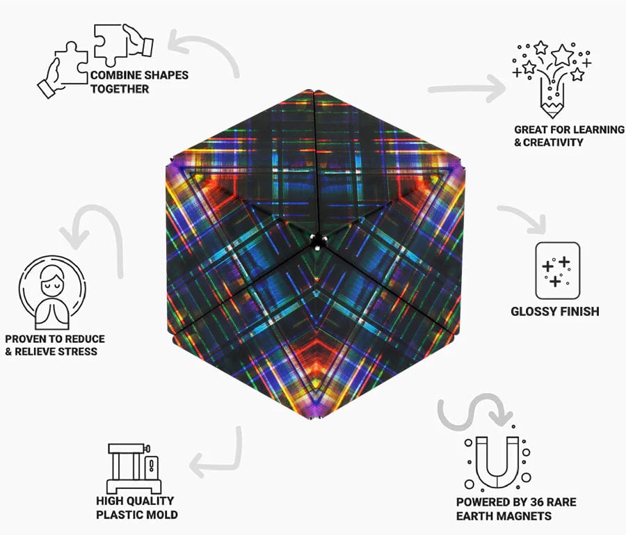 Shashibo Artist Series - Disco Plaid