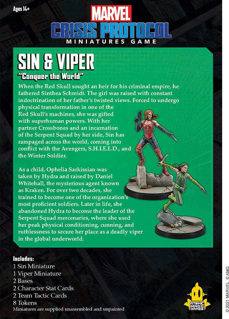 Marvel Crisis Protocol: Sin and Viper - Image 4