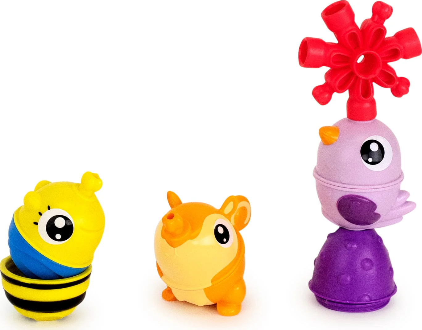 Tube Of Educational Beads  2 Animal Beads Purple  6 Pcs - Image 6