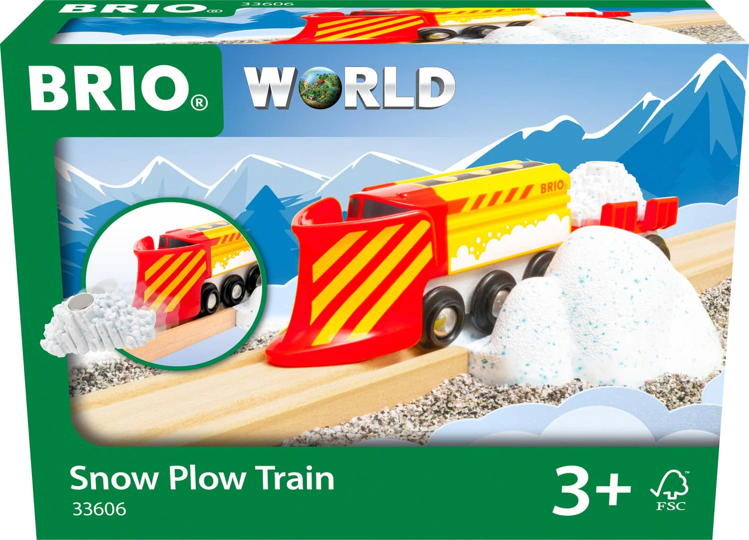 BRIO Snow Plow Train - Image 2