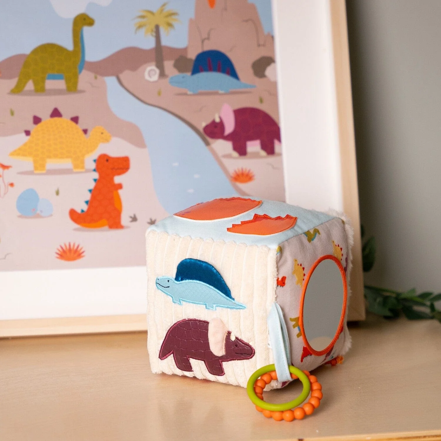 Soft Activity Cube - Dino - Image 5