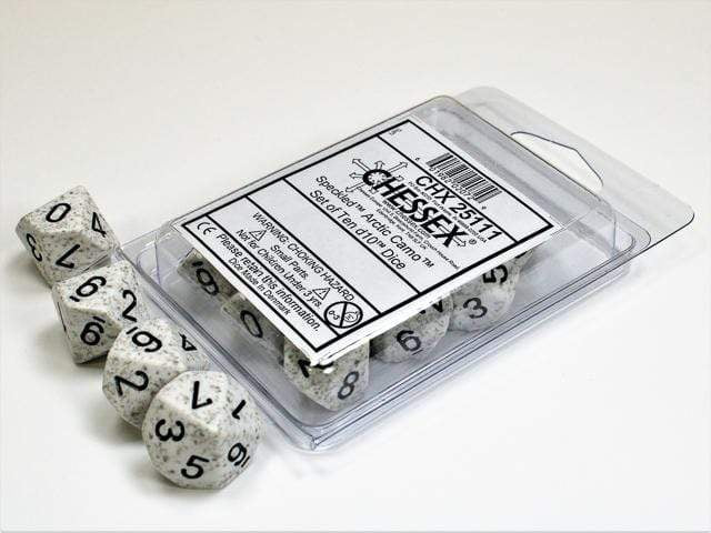 Speckled Artic Camo d10 Set