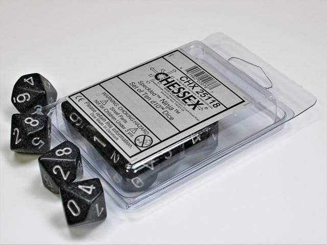 Speckled Ninja d10 Set