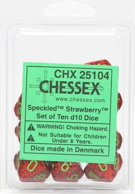 Speckled Strawberry 10d10 Set - Image 2