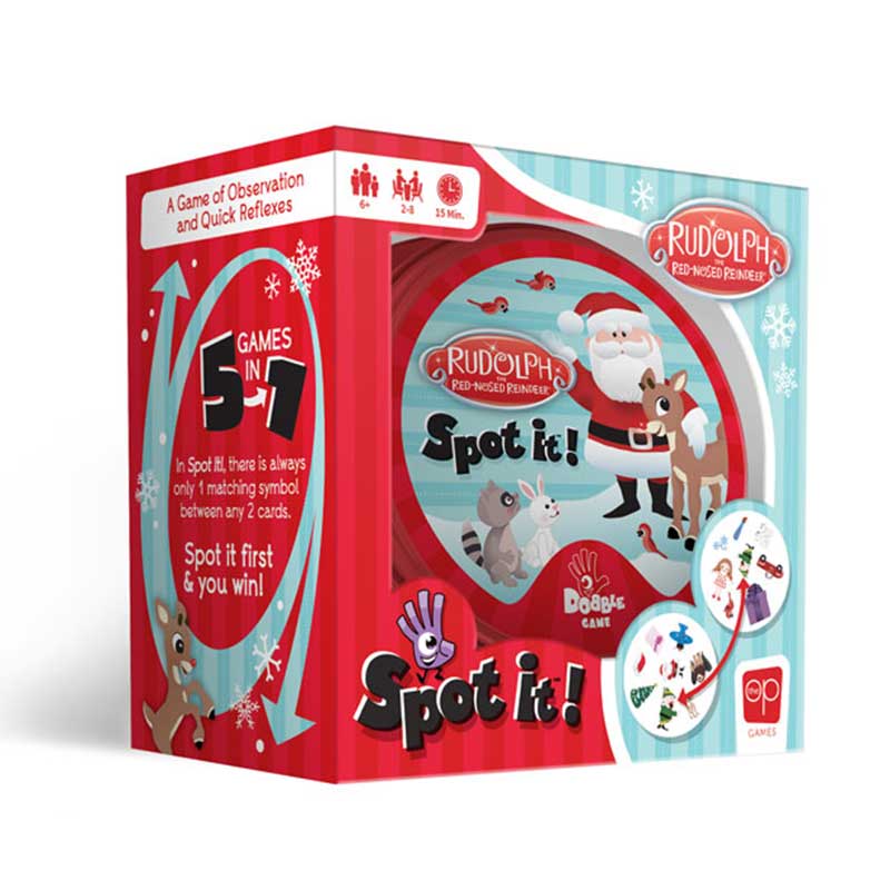 Spot It! Rudolph the Red-Nosed Reindeer