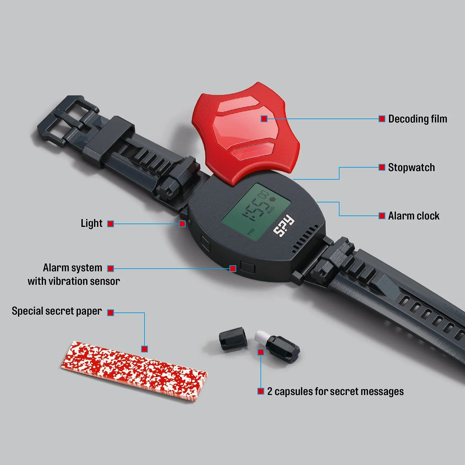 Spy Labs: 9-in-1 Spy Watch - Image 2