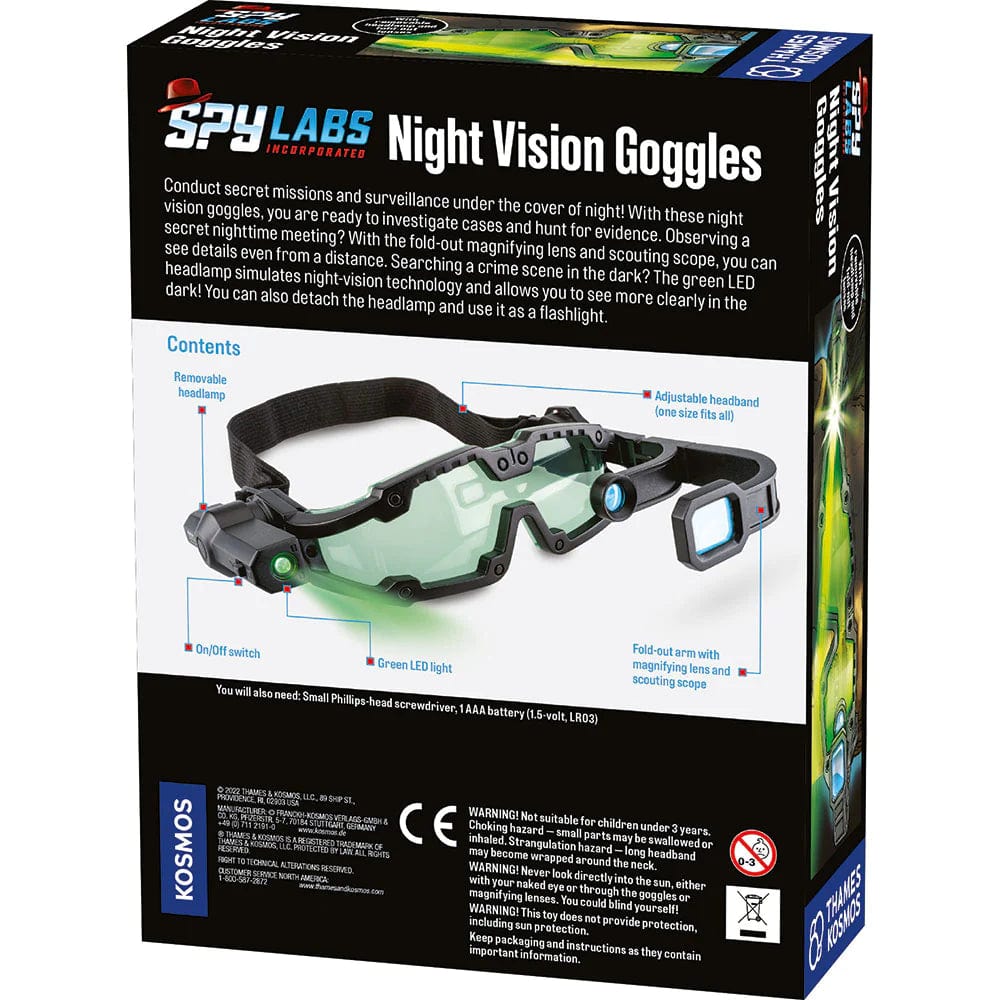 Spy Labs Night Vision Goggles - Image 3