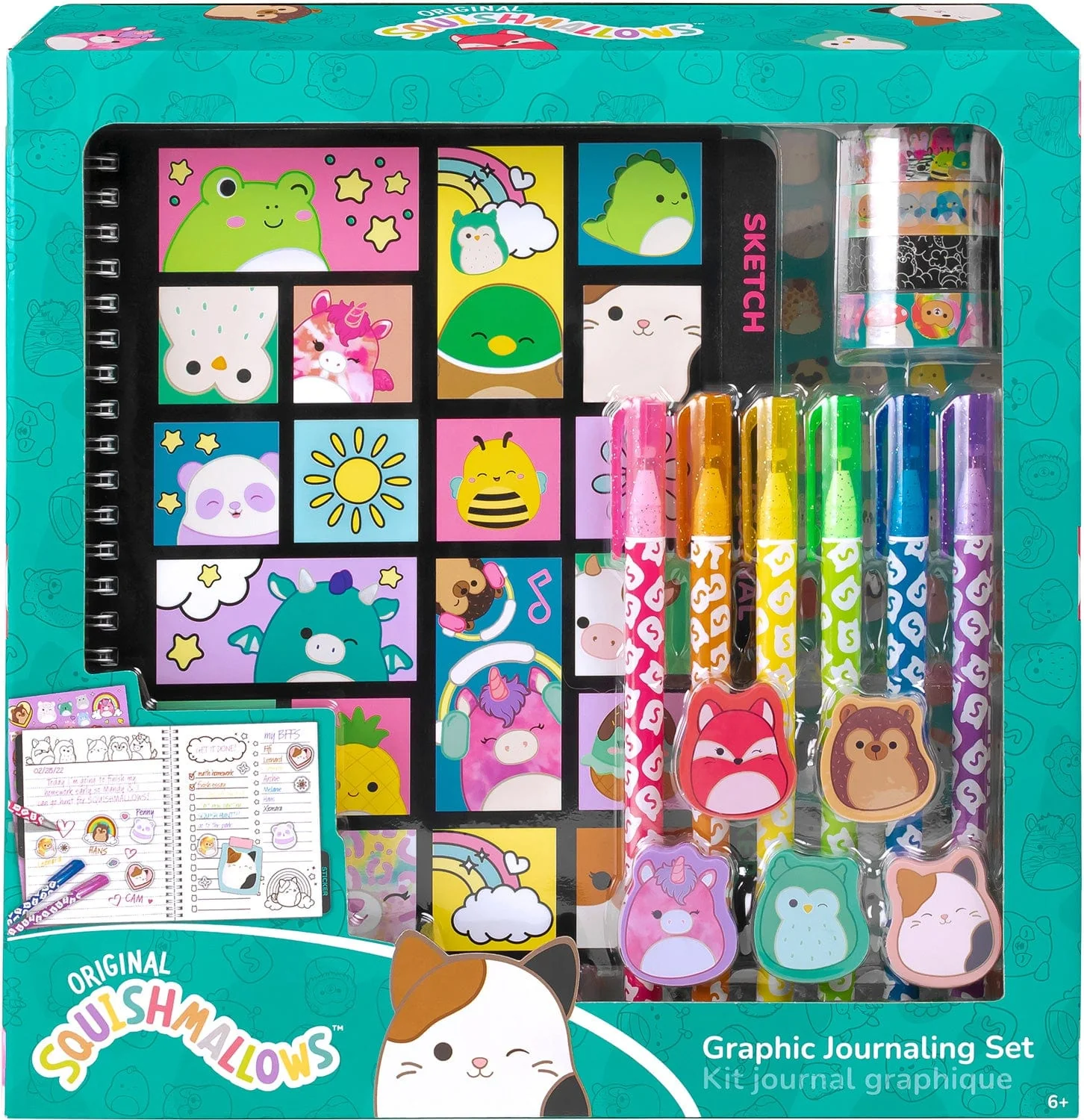 Squishmallow Graphic Journaling Set - Image 3