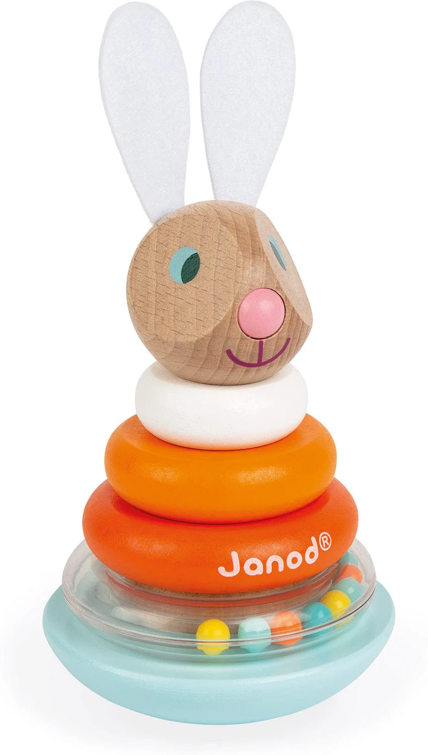 Janod Lapin  Stackable Roly-poly Rabbit - Image 5