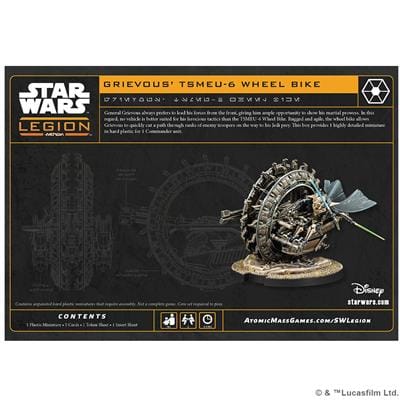 Star Wars: Legion - General Grievous' TSMEU-6 Wheel Bike - Image 2