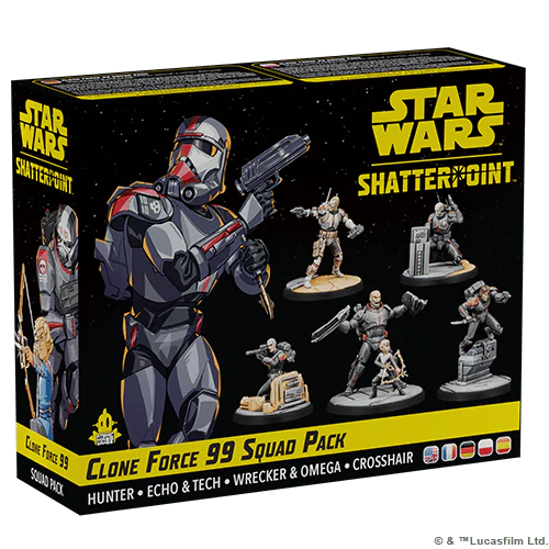 Star Wars Shatterpoint: Clone Force 99 Squad Pack