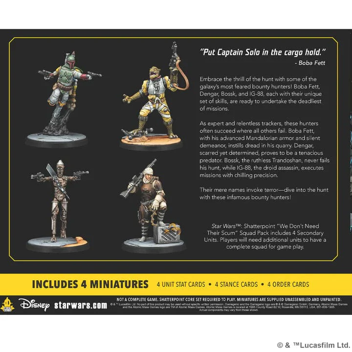 Star Wars: Shatterpoint - We Don’t Need Their Scum Unit Pack - Image 3