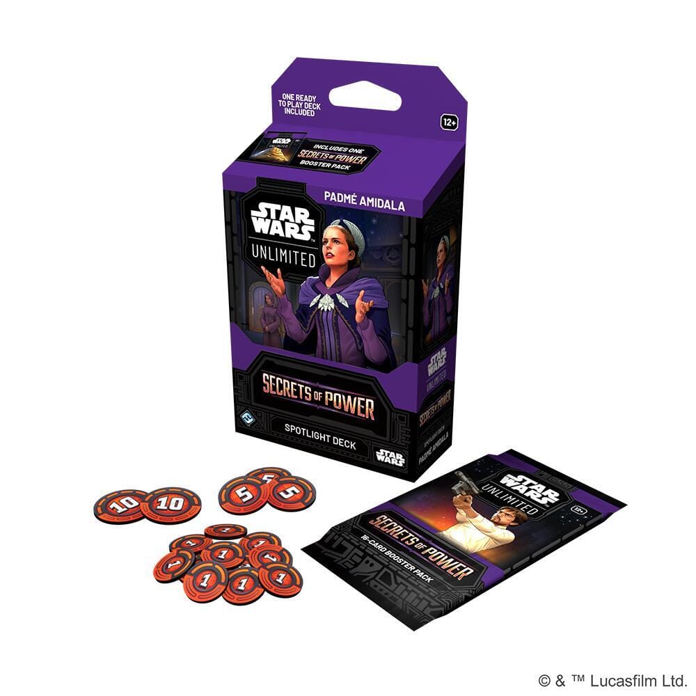 Star Wars: Unlimited Game Secrets of Power - Spotlight Deck