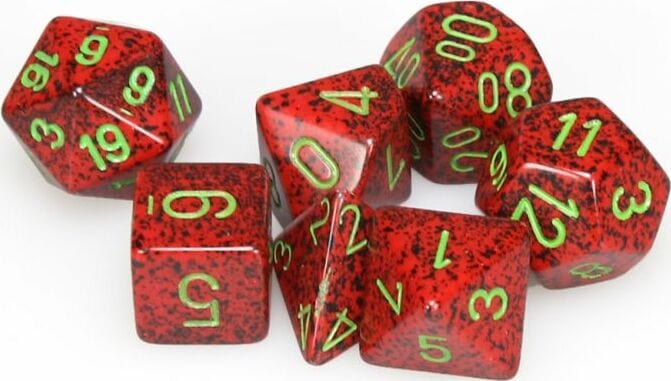 Speckled® Polyhedral Strawberry™ 7-Die Set - Image 3