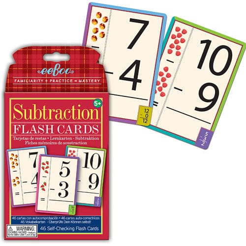 Subtraction Flash Cards - Image 14