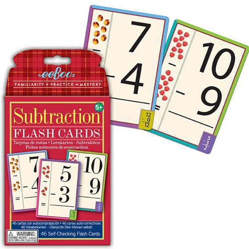 Subtraction Flash Cards - Image 3