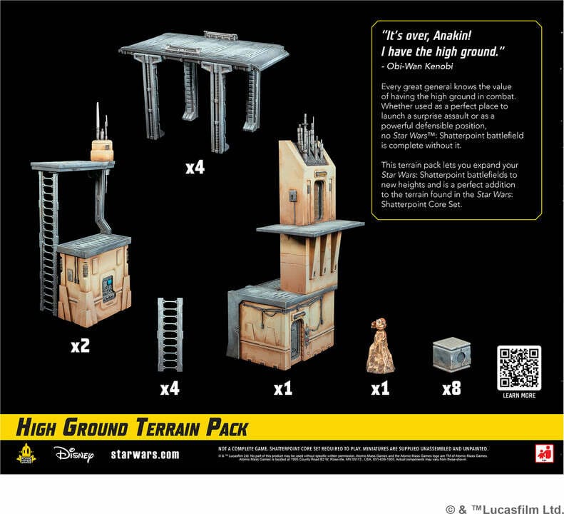 Star Wars Shatterpoint High Ground Terrain Pack - Image 3