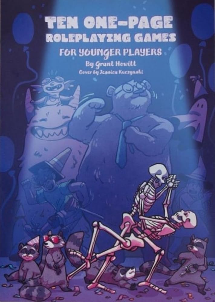 Ten One-Page Roleplaying Games for Younger Players