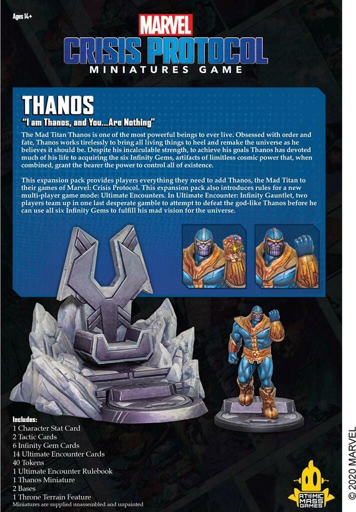 Marvel Crisis Protocol: Thanos Character Pack - Image 3