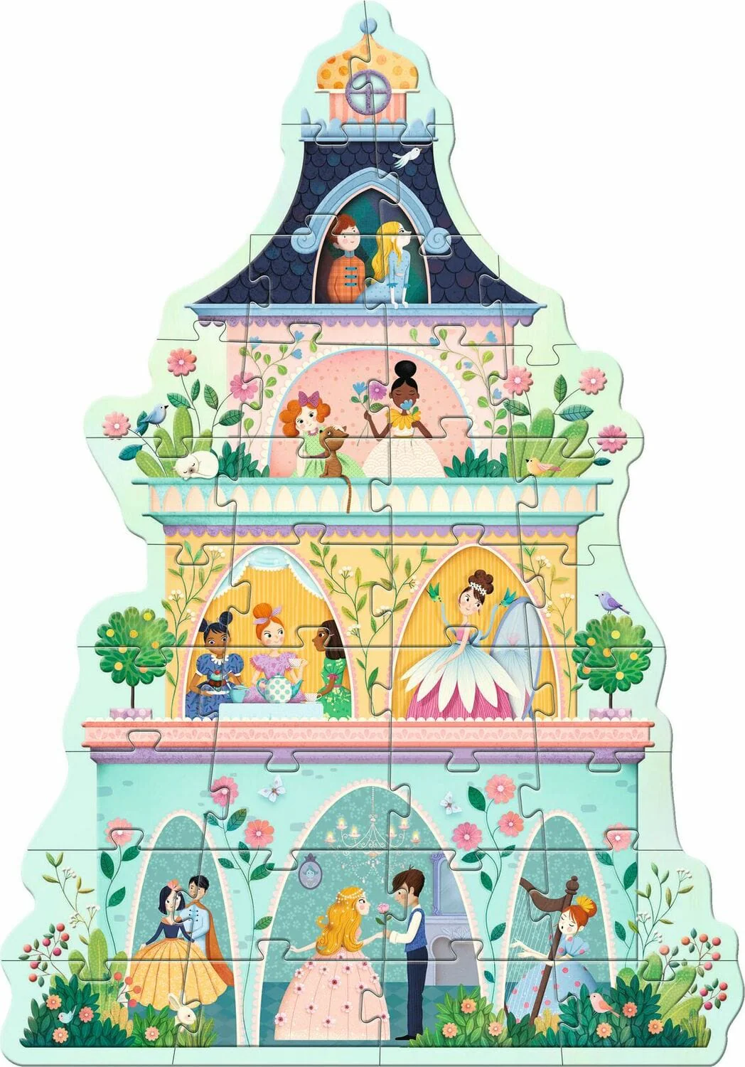 The Princess Tower Giant Floor Puzzle