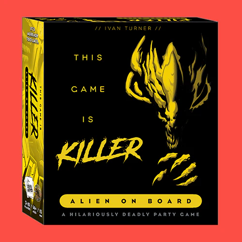This game is KILLER: Alien on Board