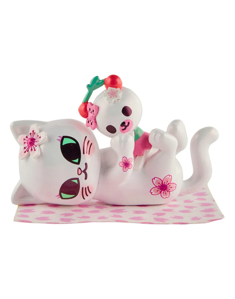 tokidoki Cherry Blossom Cats Blind Box Figure - Image 5