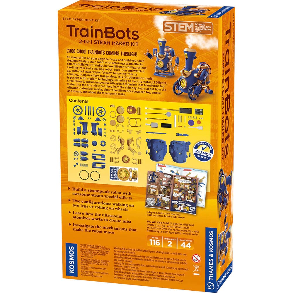 TrainBots: 2-in-1 Steam Maker Kit - Image 7