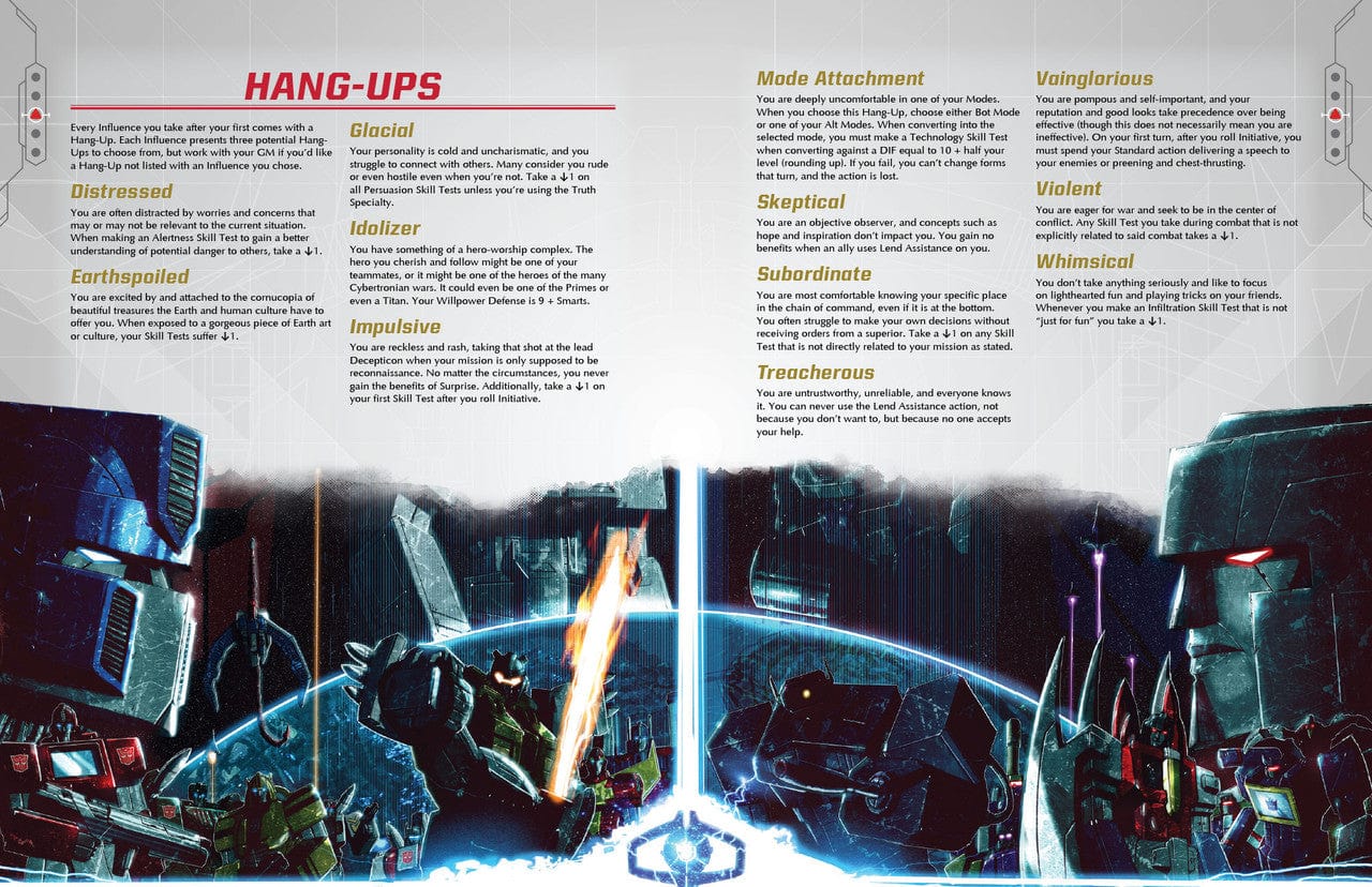 Transformers Roleplaying Game Core Rulebook - Image 10
