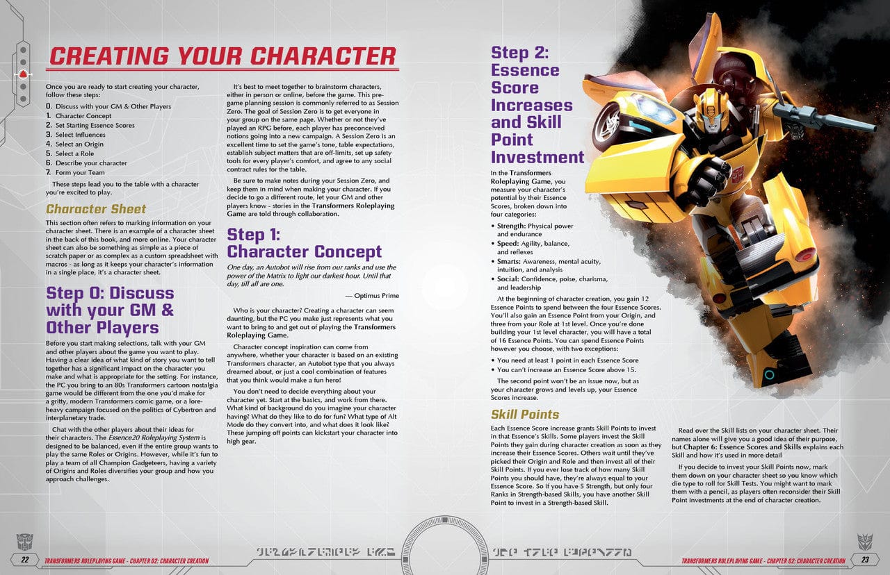 Transformers Roleplaying Game Core Rulebook - Image 11