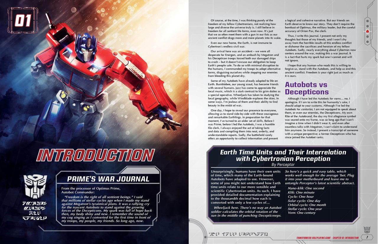 Transformers Roleplaying Game Core Rulebook - Image 12