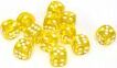 Translucent 16mm D6 Yellow/white Dice Block™ (12 dice) - Image 5
