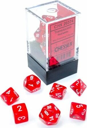 Translucent Red/White MINI 7