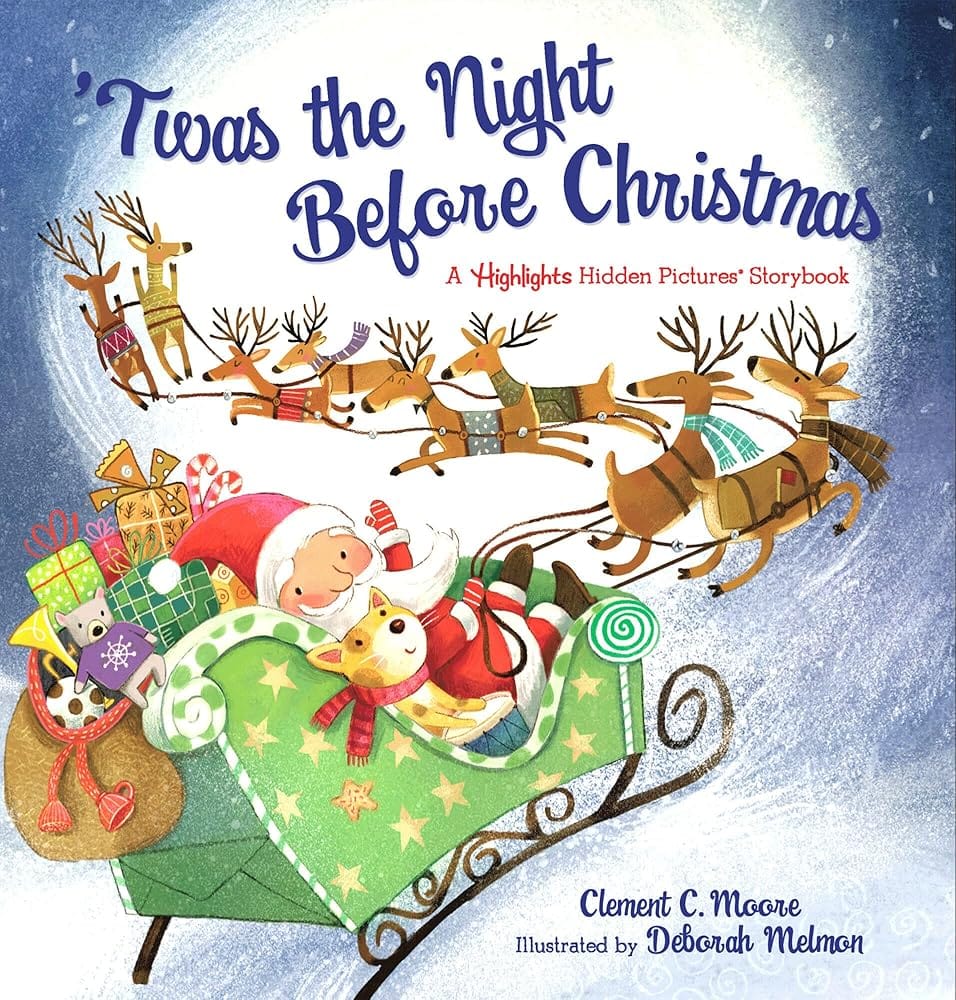 'Twas the Night Before Christmas: A Highlights Hidden Pictures® Storybook