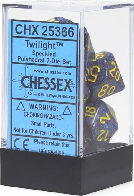 Speckled® Polyhedral Twilight™ 7-Die Set - Image 2