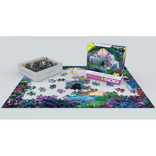 Unicorns In Fairy Land By Jan Patrik 500-piece Puzzle - Image 2