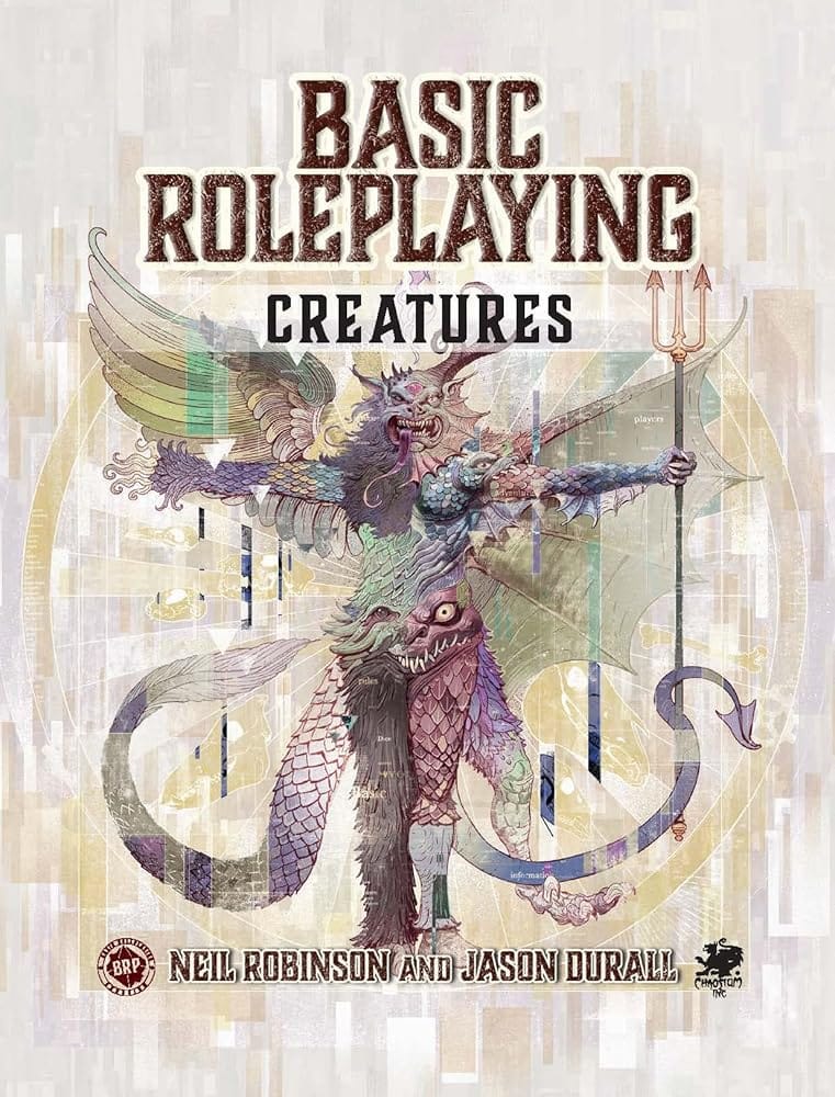 Universal Game Engine Basic Roleplaying: Creatures