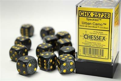 Speckled® 16mm D6 Urban Camo™ Dice Block™ (12 dice) - Image 3