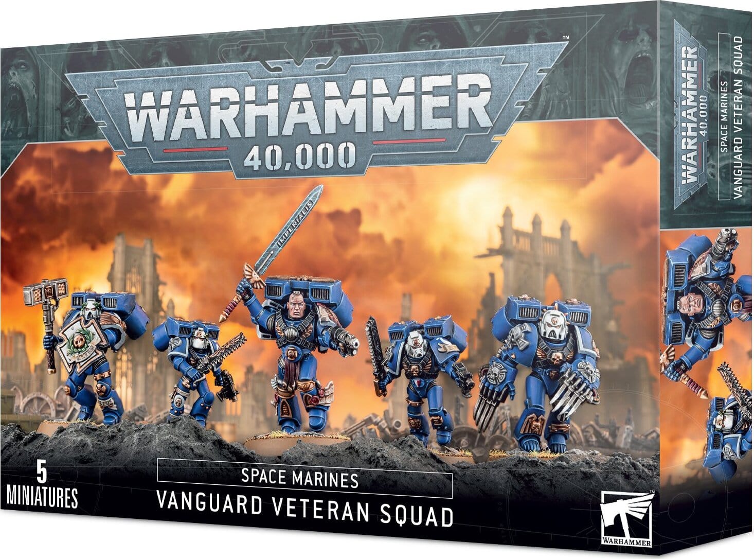 Space Marines: Vanguard Veteran Squad