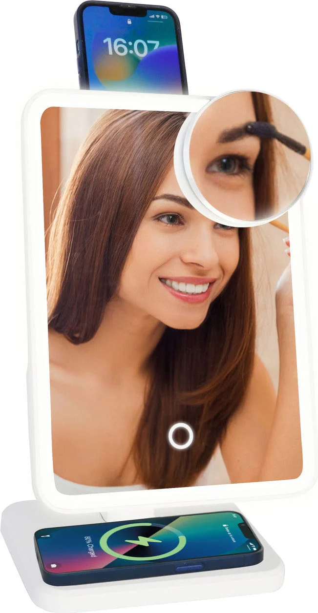 Vanity Mirror with Bluetooth Speaker