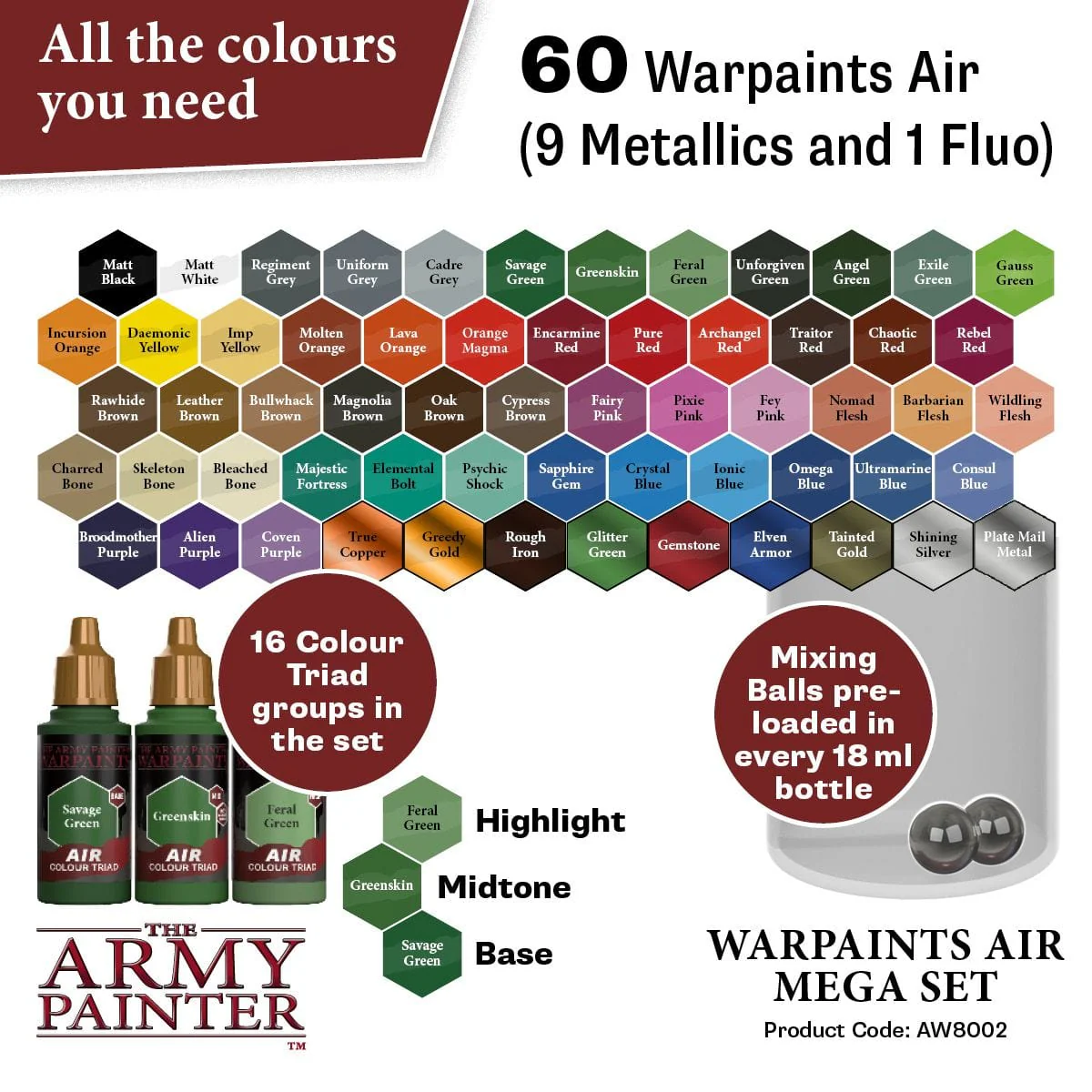 Warpaints Air Mega Set - Image 4