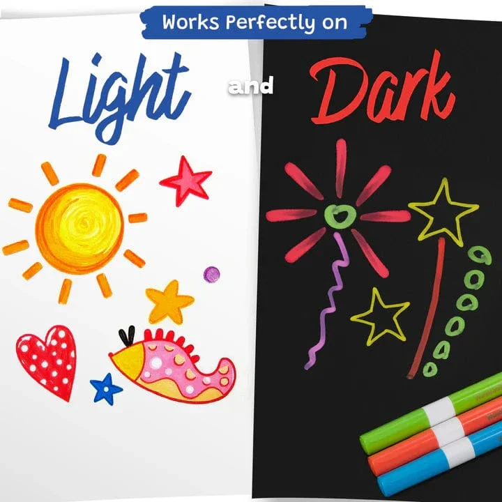 Washable Acrylic Markers, 36 Pack - Image 6