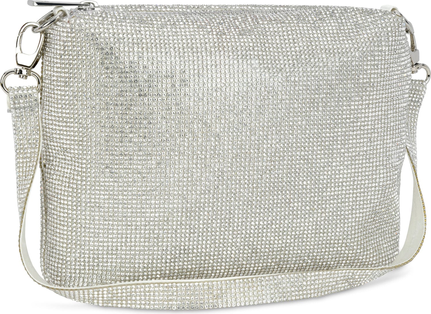 White Crystal Crossbody Bag - Image 4