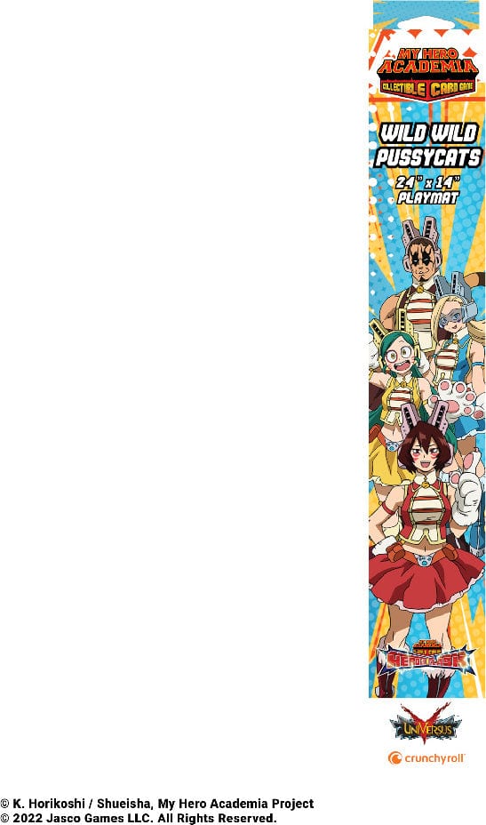 My Hero Academia CCG: Wild Wild Pussycats Playmat - Image 3