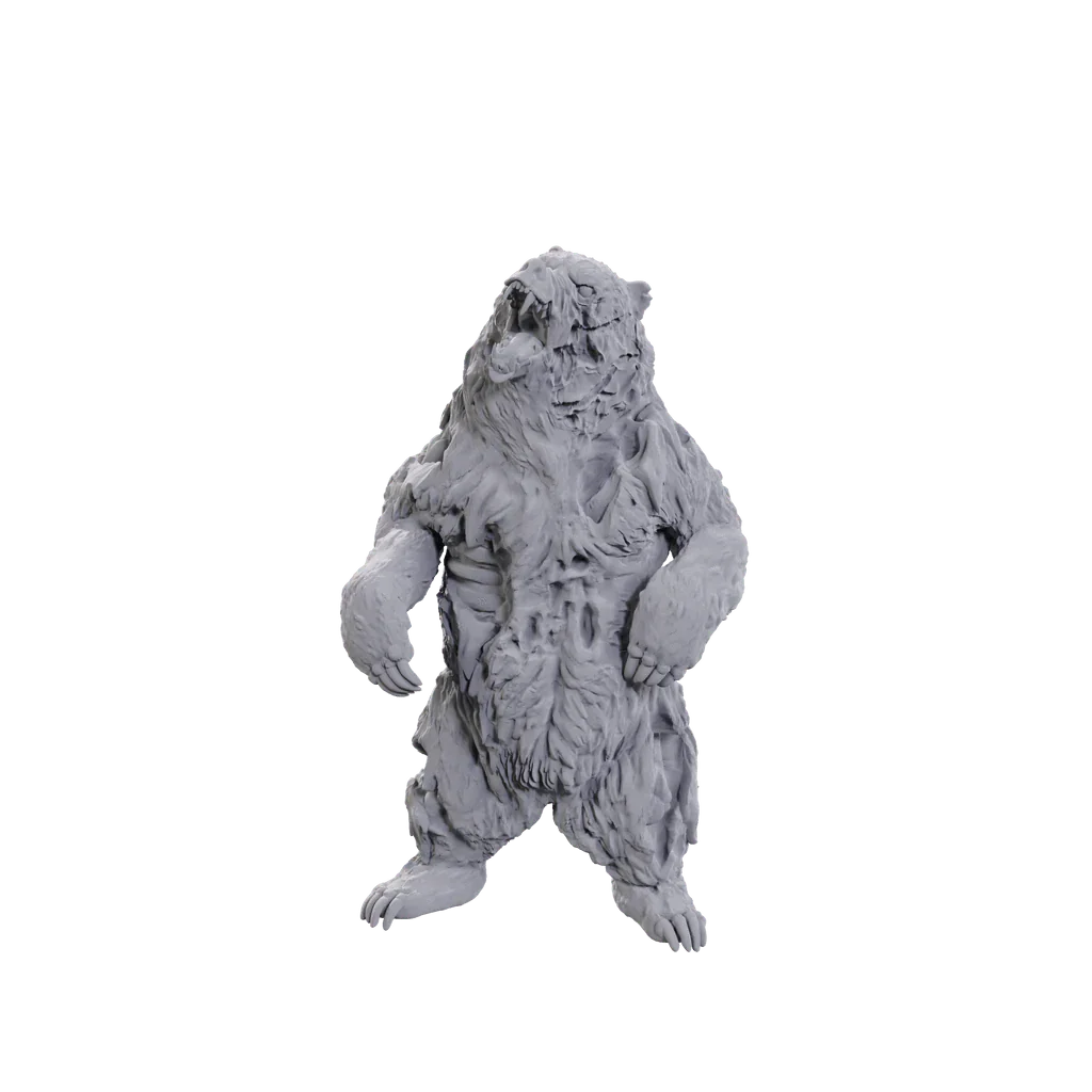 WizKids Deep Cuts: Zombie Grizzly Bear - Image 2
