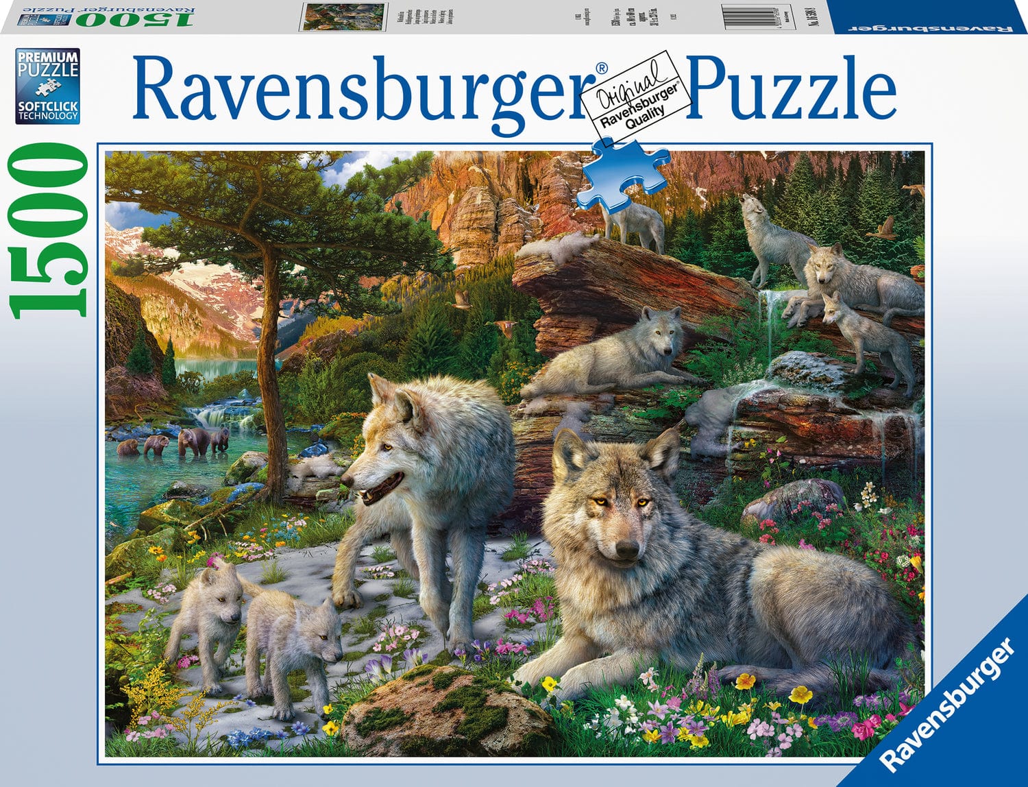 Wolves in Spring - Image 6
