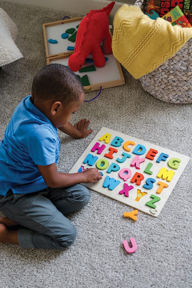 Wood Alphabet Puzzle - Image 2