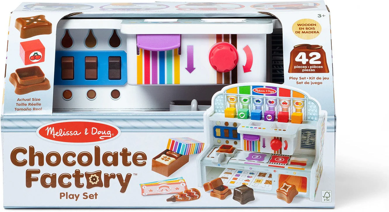 Wooden Chocolate Factory Play Set - Image 3